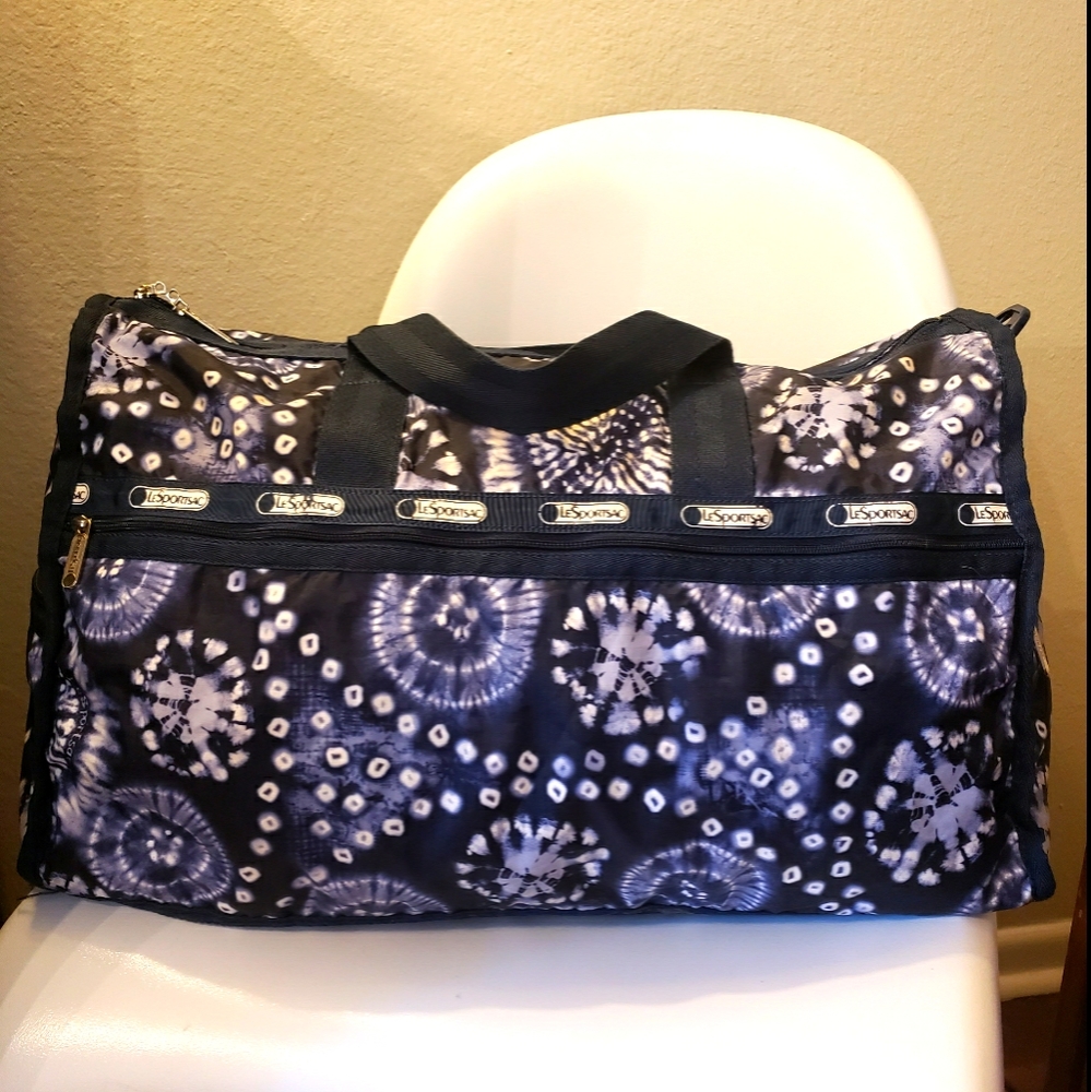 Lesportsac Deluxe Weekender Shibori Travel Bag